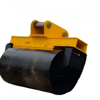 Excavator mounted vibrating roller compactor rollers Slope Compactor Roller