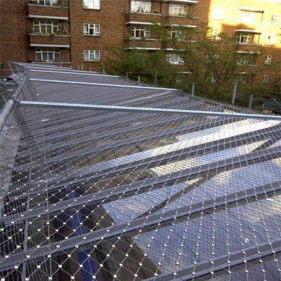 304 Stainless Steel Rope Mesh With 7x7 Wire Structure for Fall Protection photo-5