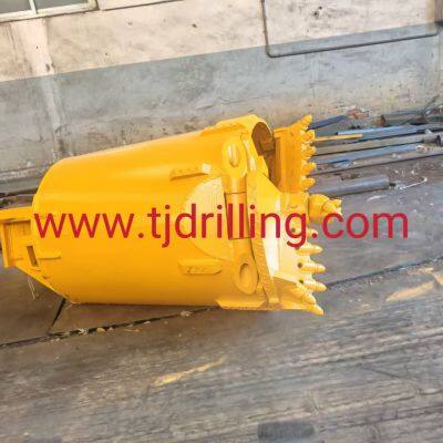 1000mm Double Cut Rock Bucket With Casted Kelly Box Used for Bored Pile Foundation Work Match Bauer-bg ,soilmec .casagrande Rotary Drill Rig