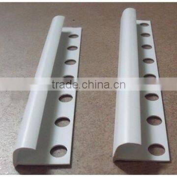 China suppliers pvc tiles strips plastic edge trim