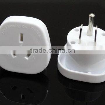 SAA Approved US Japan Type B to Australia/New-zealand/China Type I plug travel adapter converter