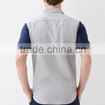 T Shirts Stripes Designs Contrast Sleeve Collared Mens Polo Shirt photo-4