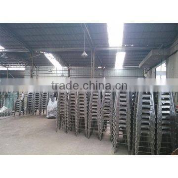 MCH-1505 75cm Height Metal White Stool With Wooden Seat Top photo-5