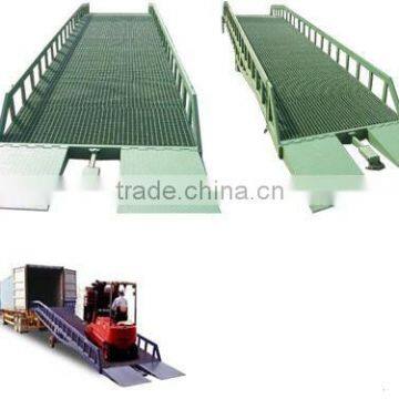 hydraulic mobile container ramp / container unloading equipment