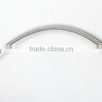 1/4" Stainless Braided PTFE Hose 304 JIC photo-3