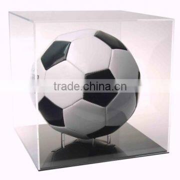 2013 clear acrylic football toy box