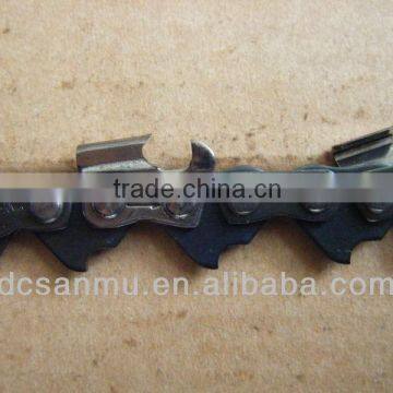 saw chain in chain saw machine