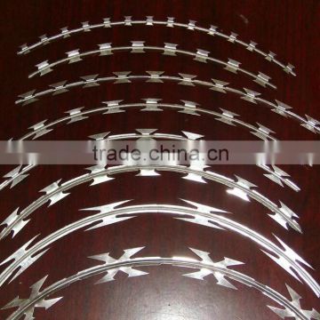 Hot Dipped Galvanized Razor Wire