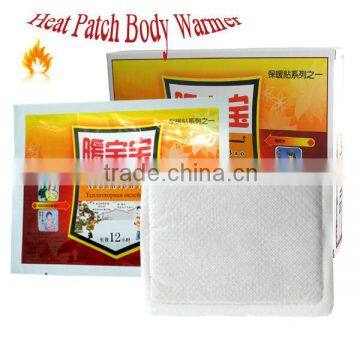 Heat patch body warmer