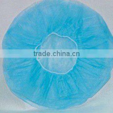 disposable surgical nonwoven bouffant cap12gsm round caps white blue green disposable caps