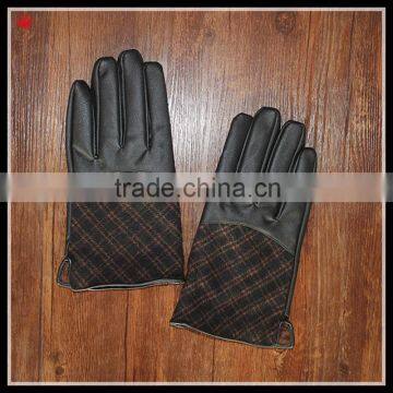 Men Fashion High-grade Touch-screen Smart Phone Deerskin Leather Wholesale Winter Gloves photo-3