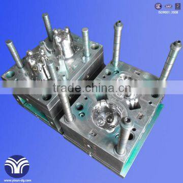 Plastic injection four feet cup mould