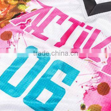 100 Polyester Ligth Weight Smooth Multicolor Basketball Uniform Fabrics