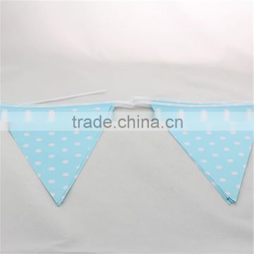 triangle bunting flag/paper bunting /hanging triangle flag