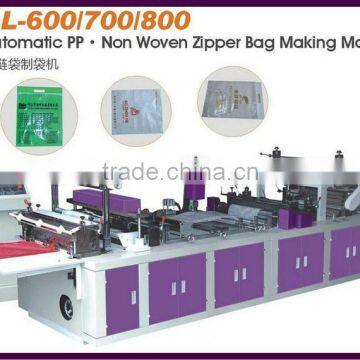 Automatic Non-woven Zipper Bag Making machinery manufacturer