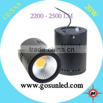 Enger saving 20w round surface mounted led downlight with 5 years downlight