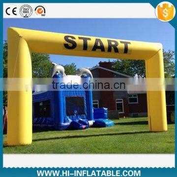 Outdoor Cheap Inflatable Start or Finish Line Arch for Sport Games