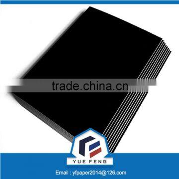 Super quality 1.5mm/2.0mm/2.5mm thick black paper for photo frames prints