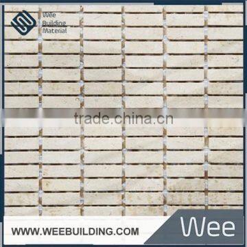 limestone design of strip marble mosaic