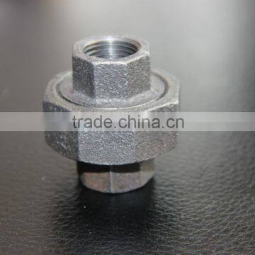 gi malleable cast iron pipe fitting,union