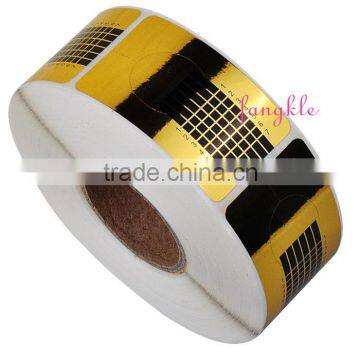 Hotselling Nail Extention Golden 500pcs Square Nail Form photo-2