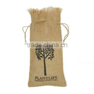 Fashion eco-friendly promotion flax gift bag