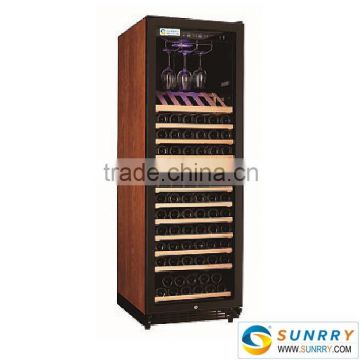 Single Zone Stainless Steel Wine Cooler With Led Light (SY-WC168D SUNRRY)