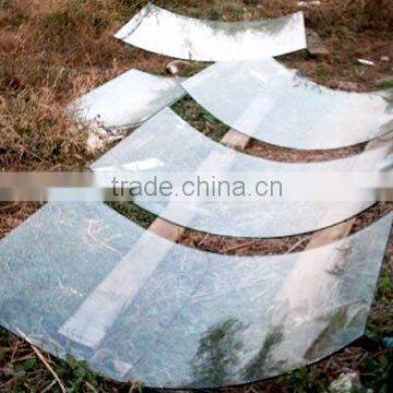 Curved/bent Toughened Glass(EN12150 ISO9001)