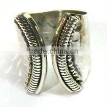 Hammered Silver Ring Wholesale Rings