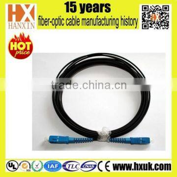 FTTH fiber optic patch cord 1 core with SC connector