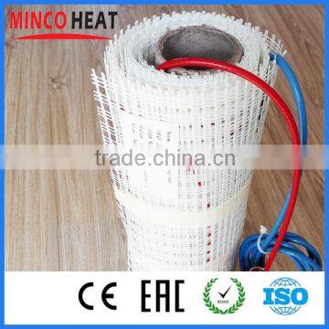 110V Heat resistant electric radiant step warmfloor floor heating cable mat