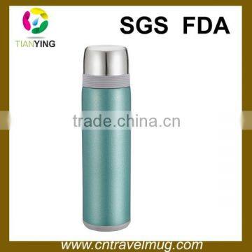 500ml advertising double wall stainless steel vacuum bullet flask