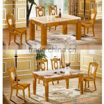 Classical High Range Imported Glass Dining Table Factory Sell Directly HYE21 photo-2