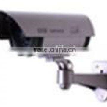 Waterproof Imitation camera/Fake camera Outdoor Bullet IR Dummy camera with LED flash light (SMT-CA-11)