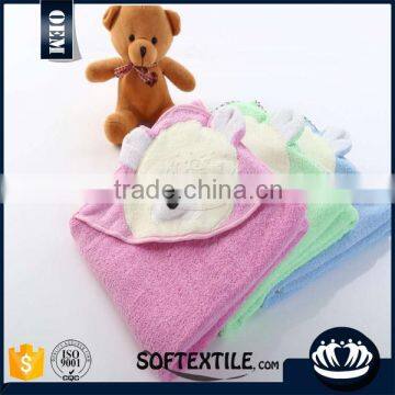 Wholesale Quick-dry Persoanlized White Baby Towel photo-4