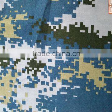 tc Twill Bule Camouflage Clothing Fabric Factory at Cheap Price
