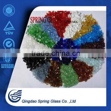 Crushed Glass For Building Decoration Directly from Factory