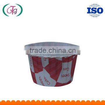 PE Coated Paper Baking Cup Cupcake for cakes Jag / Sawtooth edge