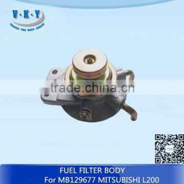 l200 fuel filter body 1996-2006 (k74t 2.5 td) mb129677 For Mitsubishi