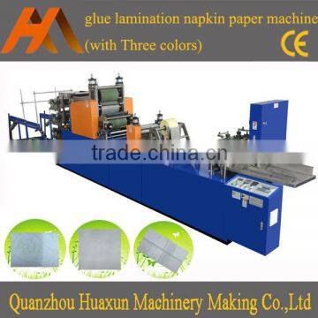 HX-380 Factory Price Automatic Napkin Paper Folding Machinery