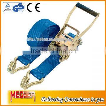 2016 Hot sale CE polyester blue Rachet tie down