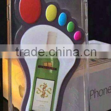 Tpu Soft Phone Case for Samsung E7 Case With Foot Pattern Design photo-2