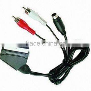 scart usb cable,Changzhou scart to component av cable