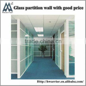 Lattice interior tinted glass partition