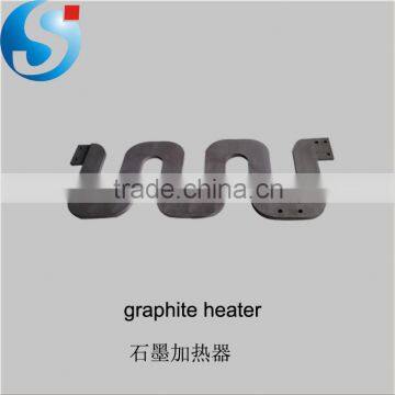 Isostatic graphite heating elements