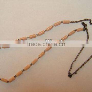 Simple design necklace aragonite column necklace jewelry