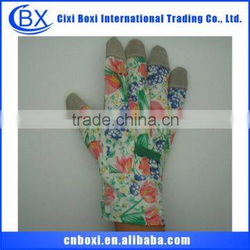 2014 Brand new acrylic/cotton/polyester/blended safety gloves,plush glove