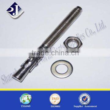 Manufacture ISO Certificated Zinc Coated Anchor Bolt With Good Service