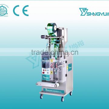 Shangyu low cost price automatic oil pouch packing machine for sale