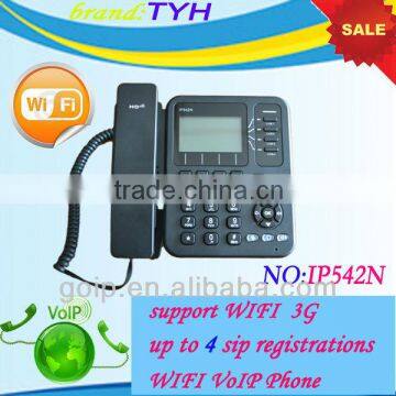 WIFI ip Phone/sip Wireless Phone With POE/voice Over Internet Protoco